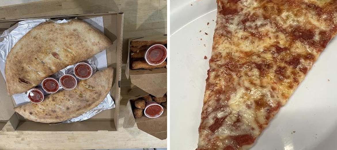 Big Apple Pizza Station Menu